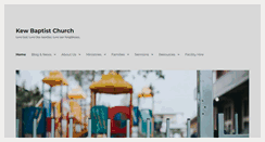 Desktop Screenshot of kewbaptist.org.au